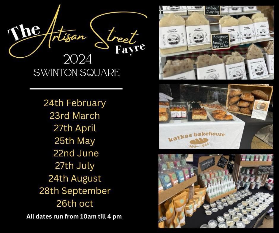 Artisan street Fayre Swinton square 