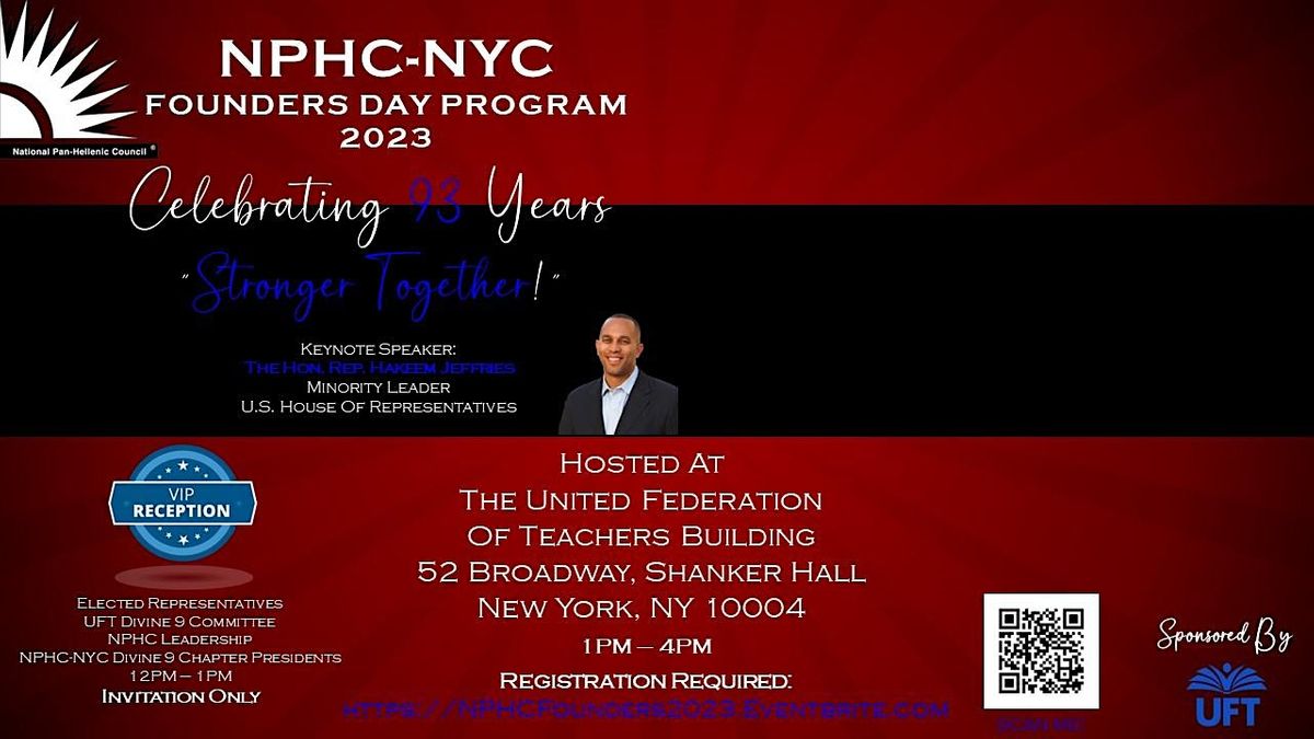 2023 NPHC-NYC Founders Day Celebration