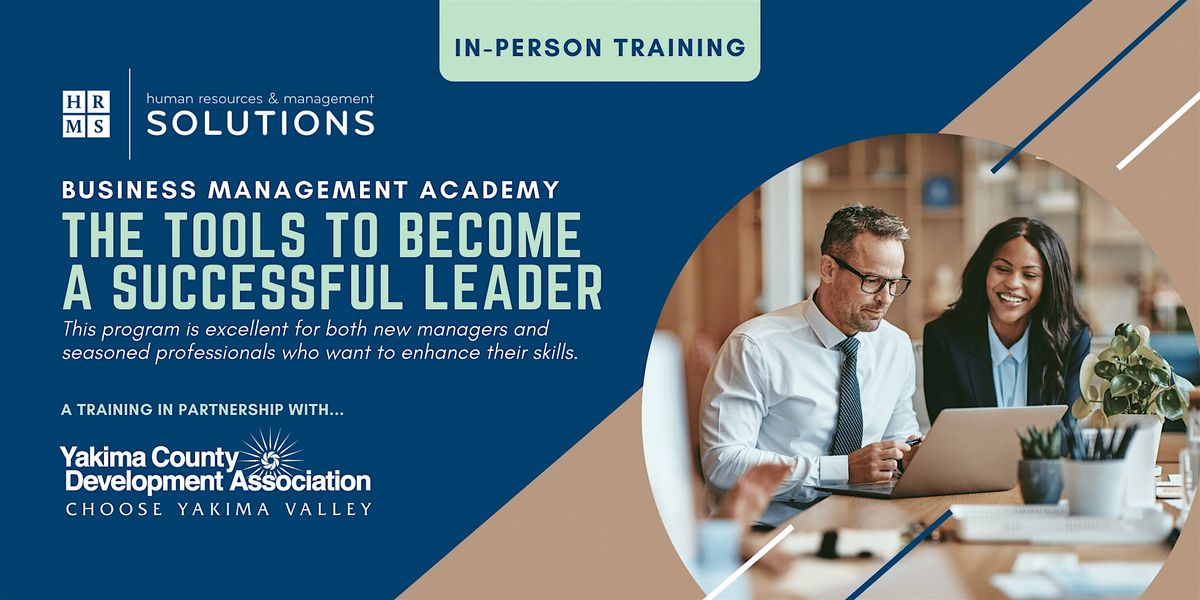 Management Training: 5-Day In-Person Yakima Training -  Starting 10.17.24