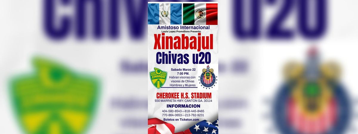 XINABAJUL VS CHIVAS U-20