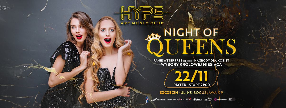 Night of Queens w Hype Club w Szczecinie!