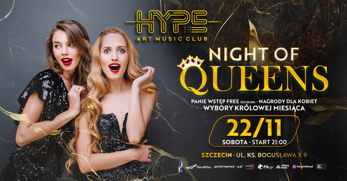 Night of Queens w Hype Club w Szczecinie!