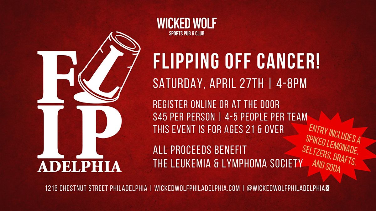 FLIP-adelphia: flip cup tournament