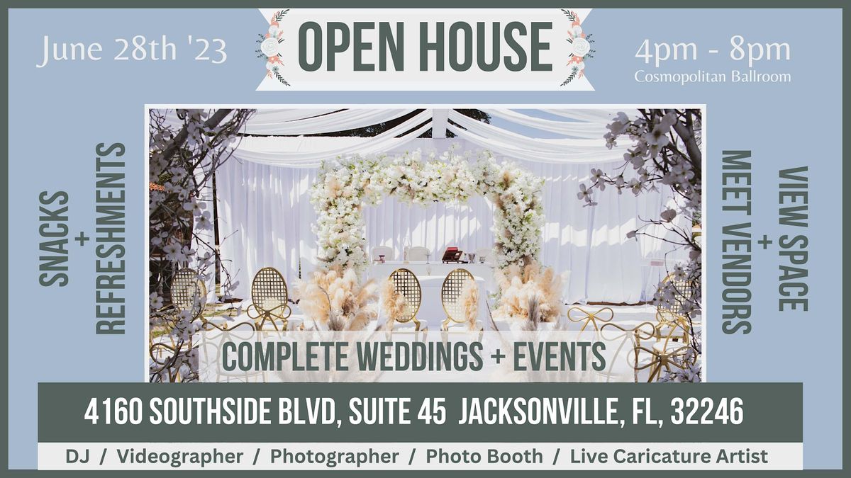 Complete Weddings Jax Open House