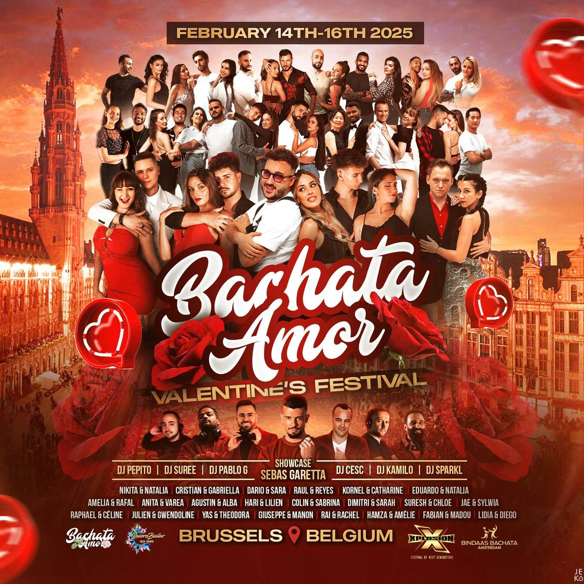 BachataAmor Valentine\u2019s Festival 2025 - promo code GOS173