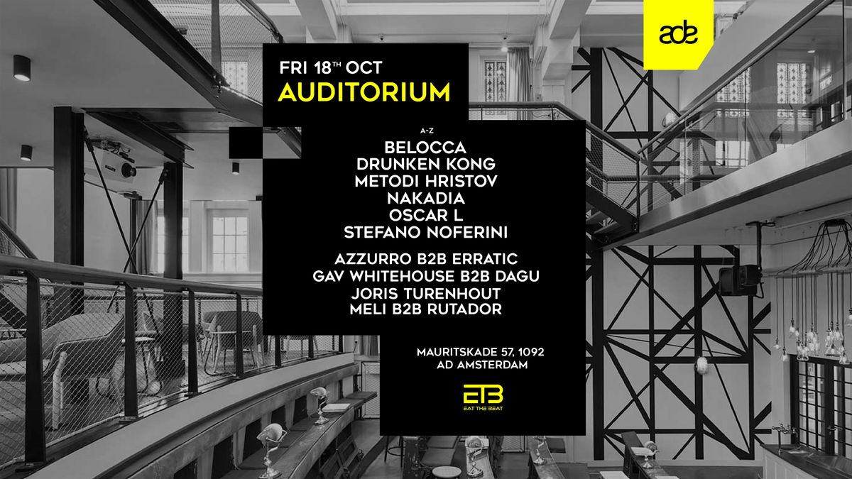 Eat The Beat presents: Auditorium