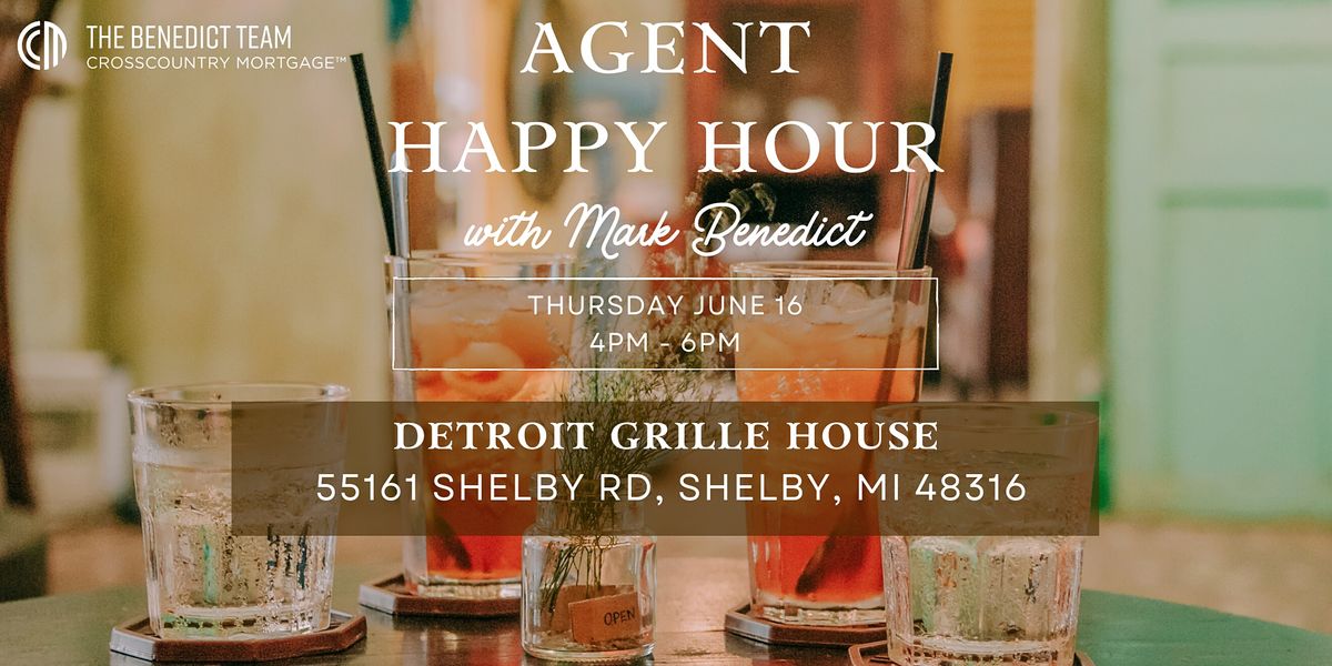 Agent Happy Hour, Detroit Grille House, Shelby Township, 16 June 2022