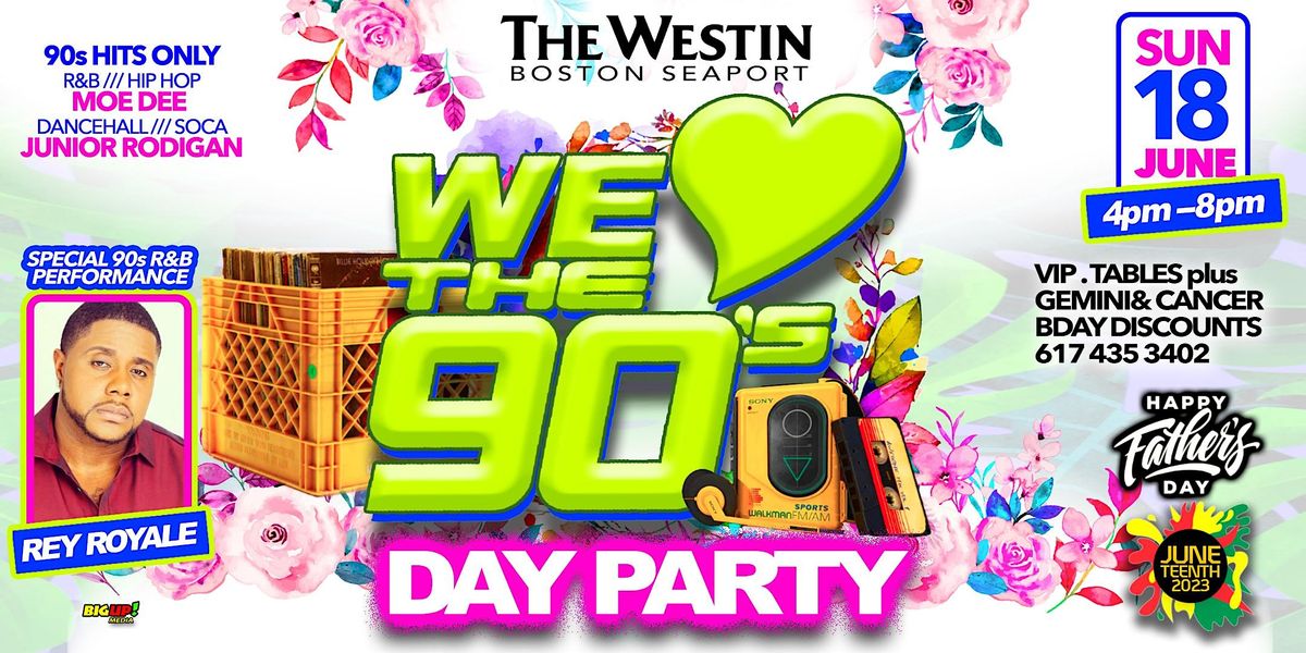 We Love The 90s Day Party at Sunday Escape Seaport