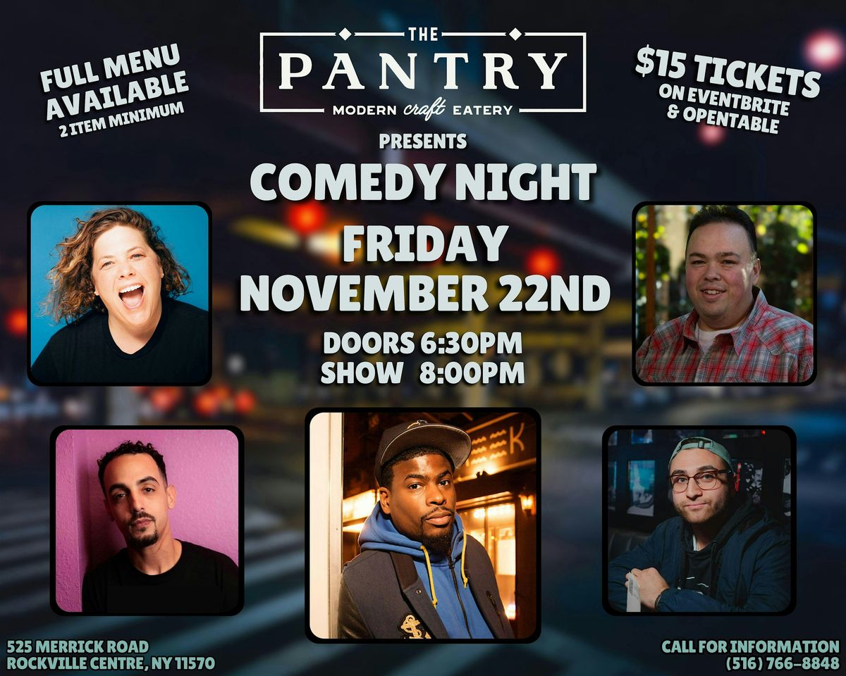 Comedy Night at The Pantry RVC