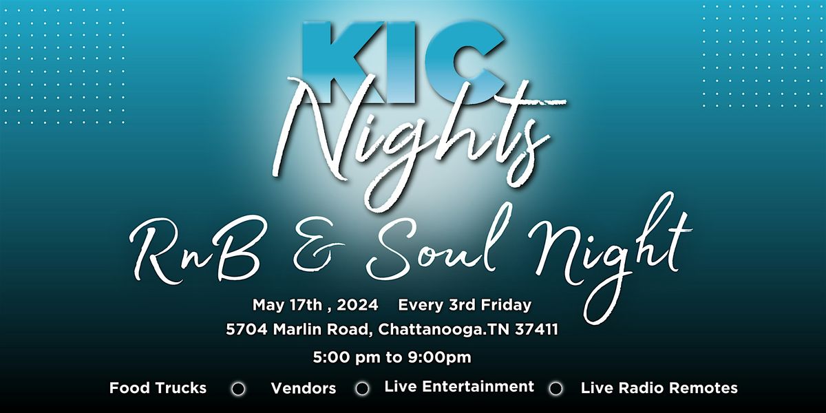 KIC Nights: Rnb & Soul Night