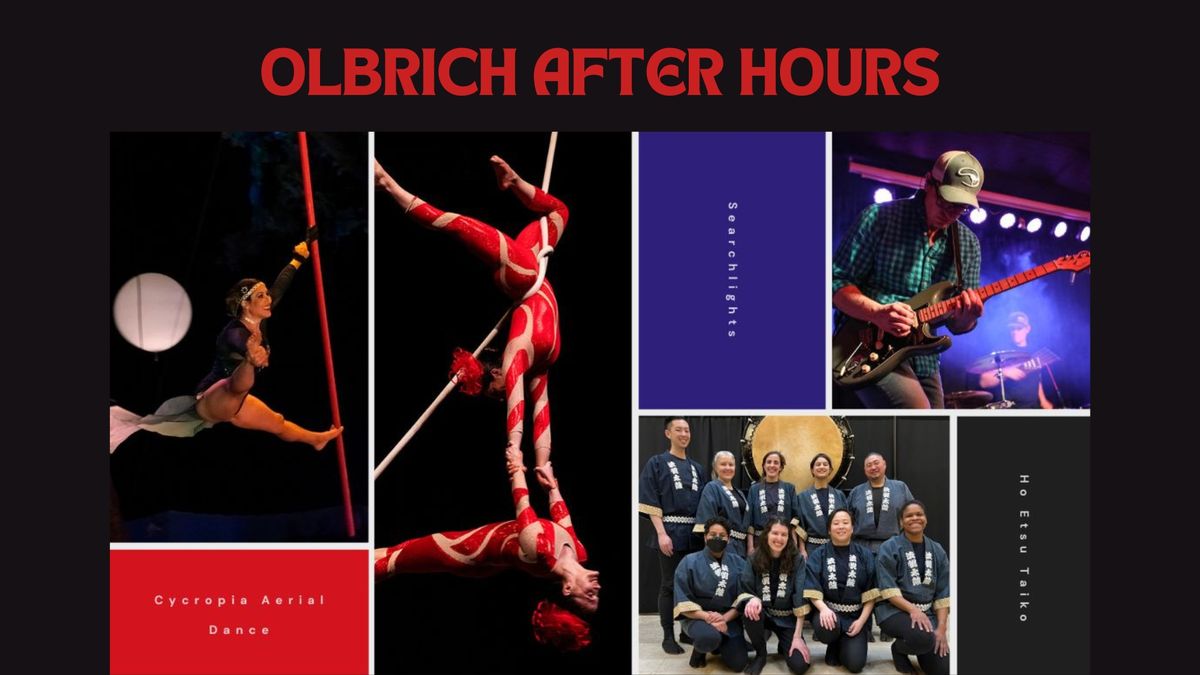 Olbrich After Hours - Cycropia Aerial Dance, with Searchlights and Ho Etsu Taiko