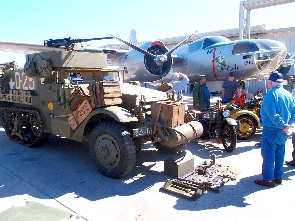 Military Vehicles Show at Airbase Arizona