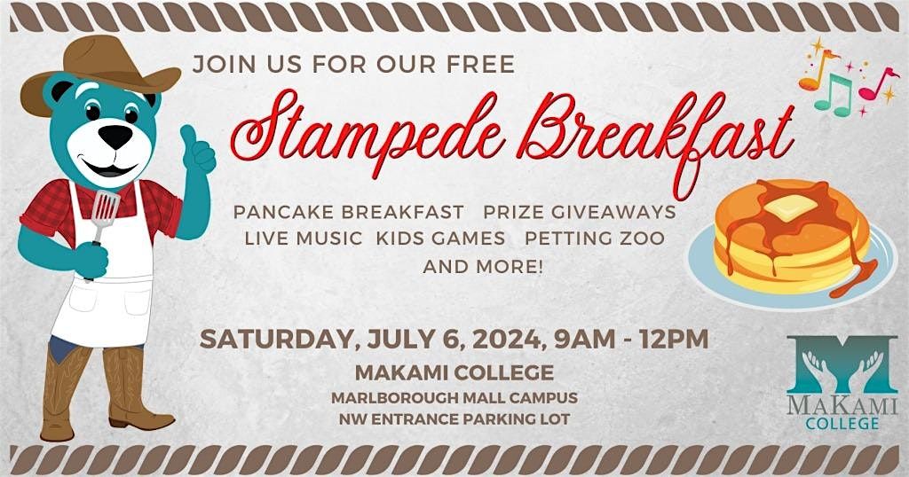 MaKami College Stampede Breakfast