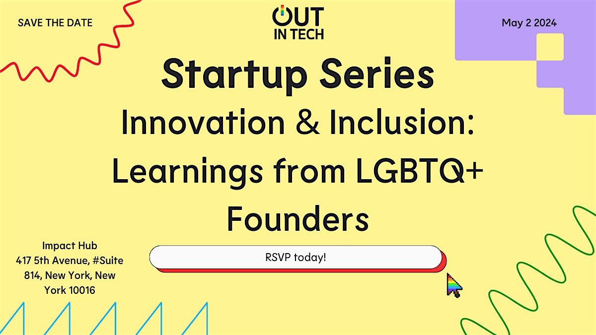 OIT NY: Innovation & Inclusion: Learnings from LGBTQ+ Founders