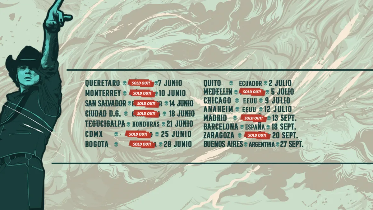 Enrique Bunbury in Buenos Aires