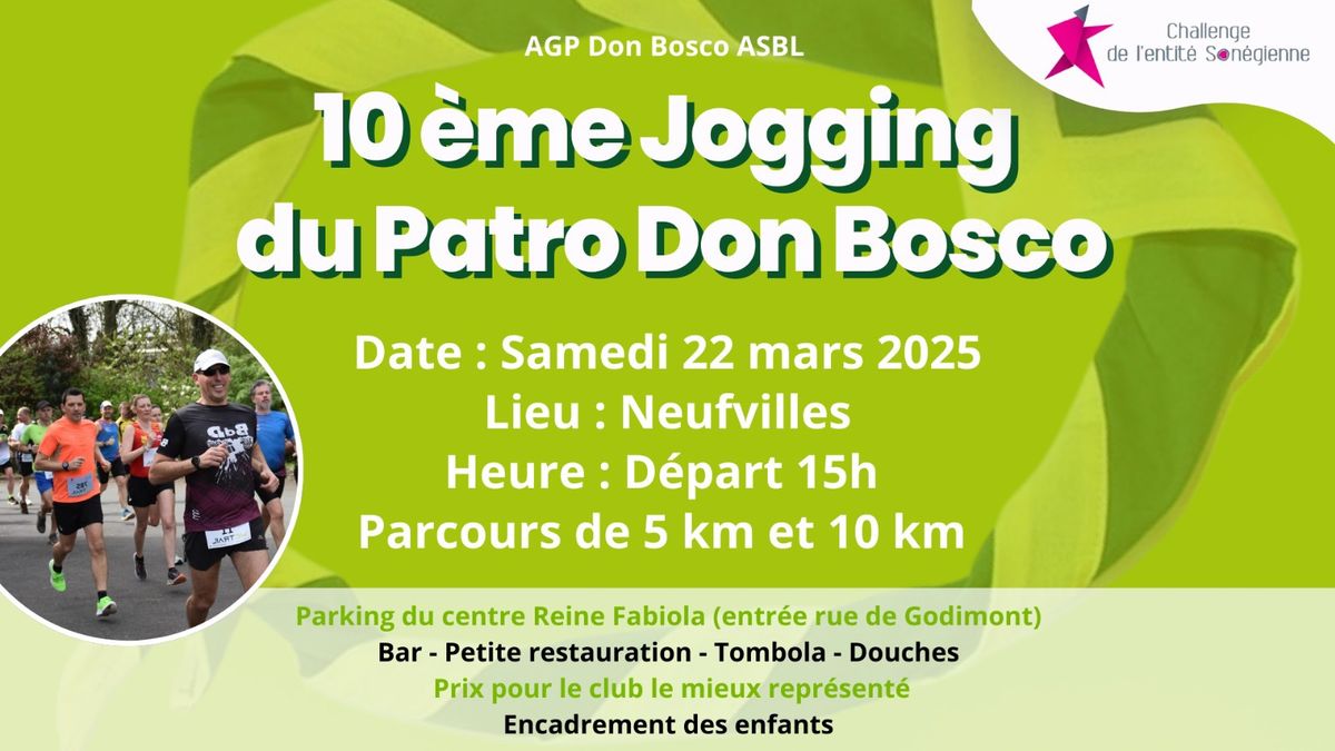 10\u00e8me Jogging du Patro Don Bosco