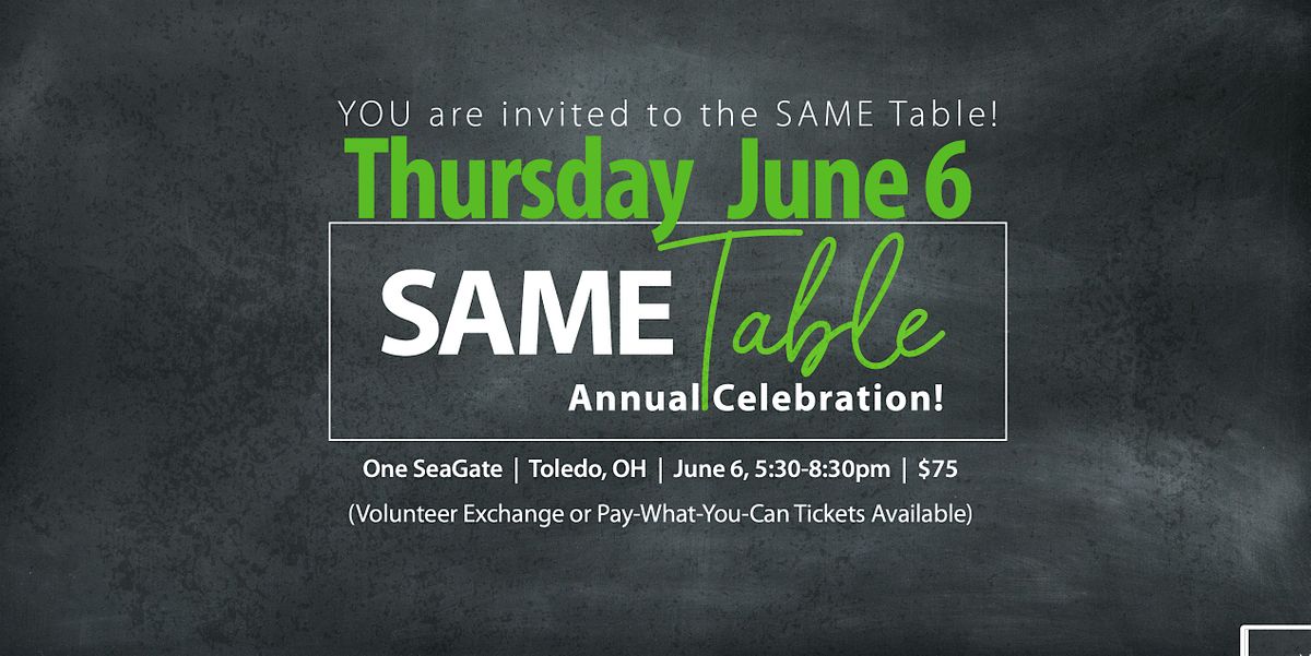 SAME Table Toledo Annual Celebration 2024