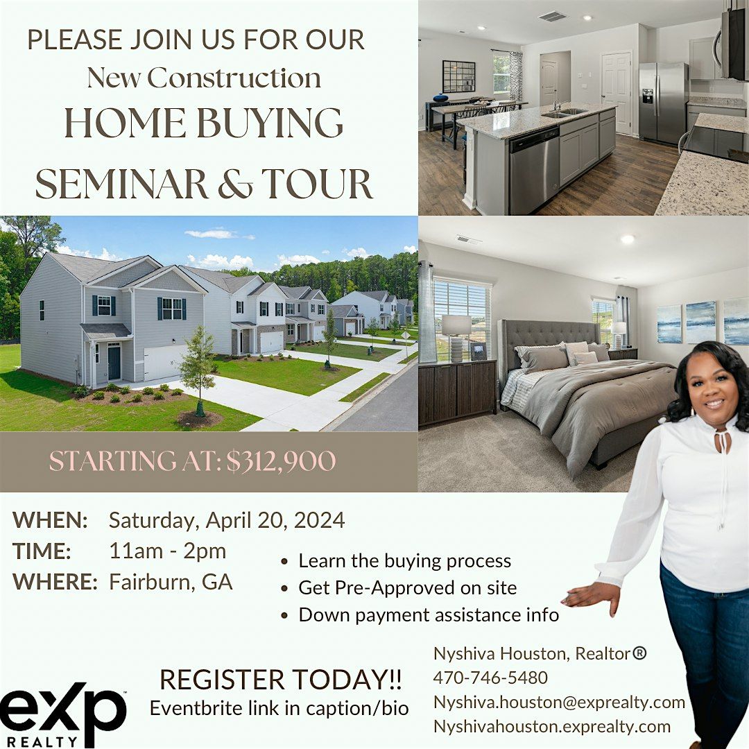 New Construction Home Buying Seminar\/Tour