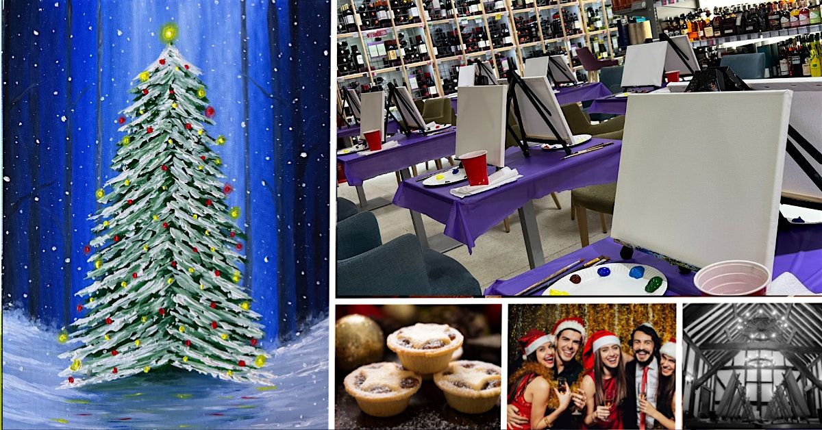 Paint, Wine and Platter  Night - Haywards Heath - 'Christmas Special'