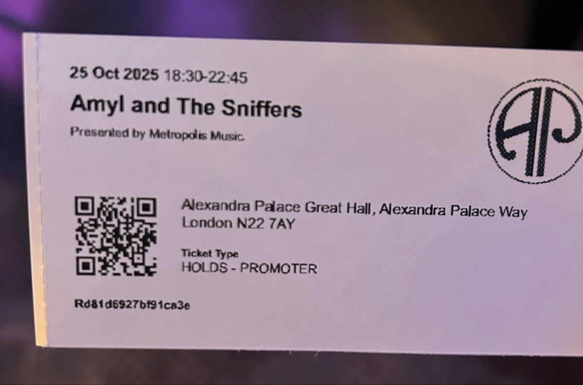 Amyl and the Sniffers (18+)