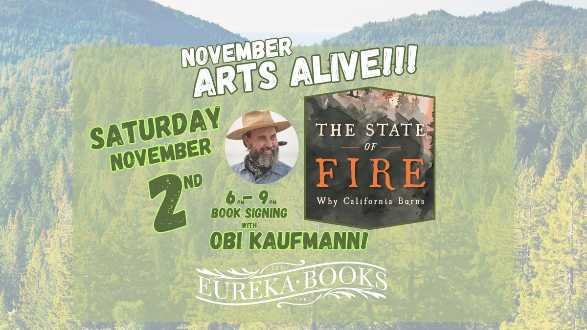 November Arts Alive book signing with Obi Kaufmann!!!