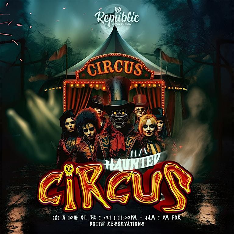 HAUNTED CIRCUS LATIN PARTY