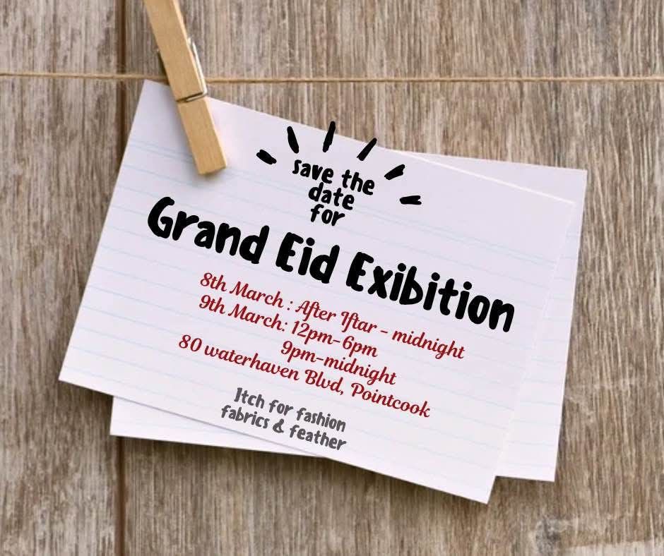 Grand Eid Ul Fitr Exhibition 2025