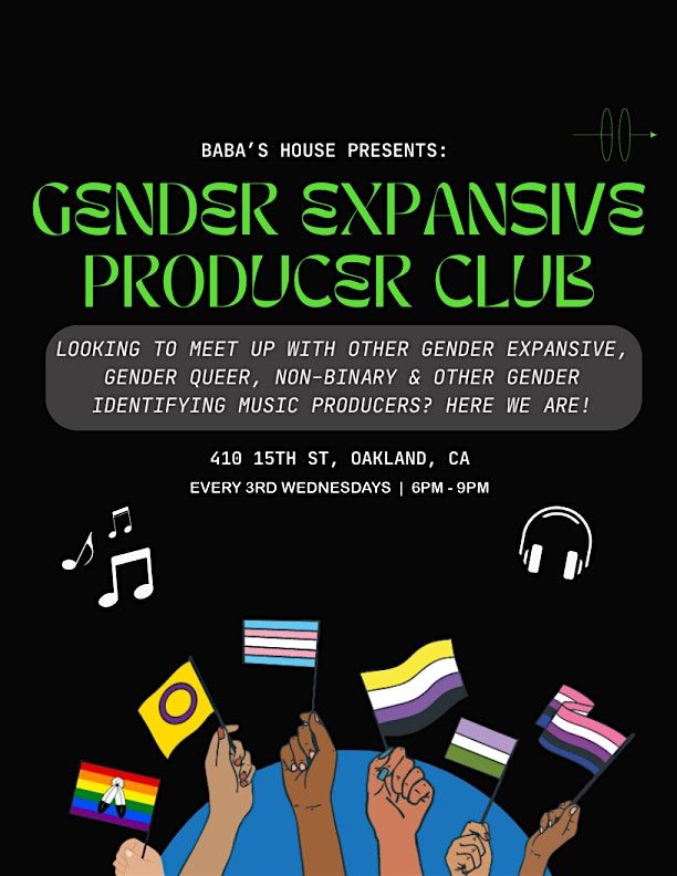 Baba's House presents: Gender Expansive Producer Club