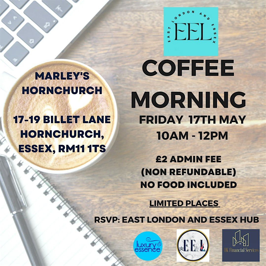Coffee Morning 17th May 2024