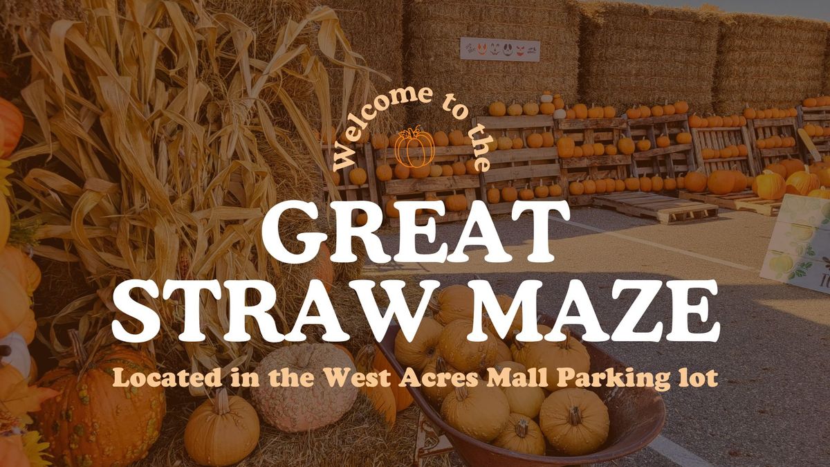 The Great Straw Maze and Pumpkin Patch