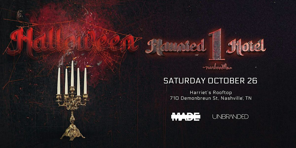 Haunted 1 Hotel Nashville Halloween Party | Harriet's Rooftop