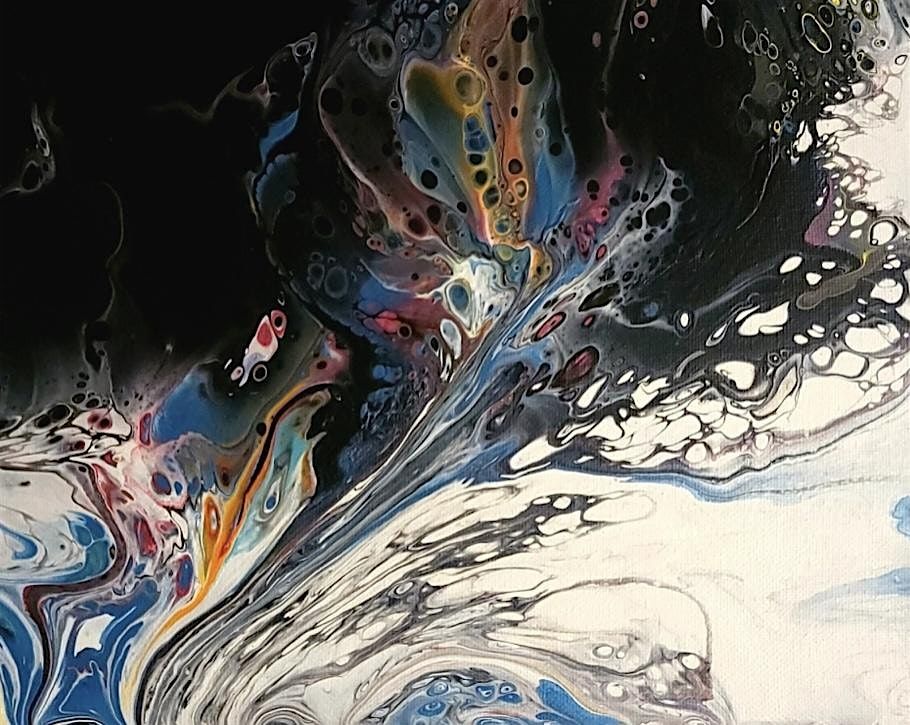 Fun Acrylic Pour Classes with Taylour Hickman Biweekly on Wednesdays 5:00 p