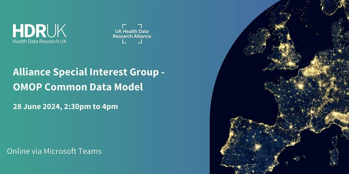 Alliance Special Interest Group on the OMOP Common Data Model 28.06.2024