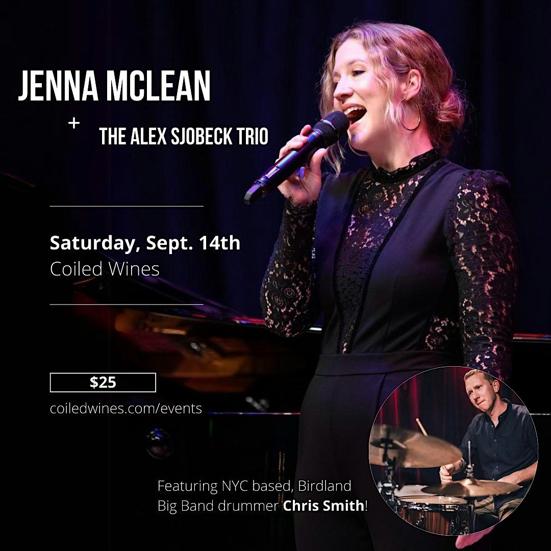 Jazz Night: Jenna McLean + The Alex Sjobeck Trio