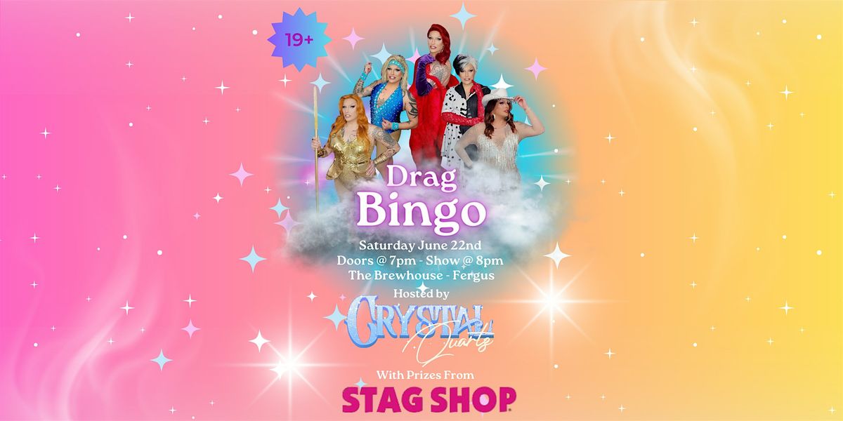 Drag Bingo Hosted by Crystal Quartz at The Brewhouse On The Grand