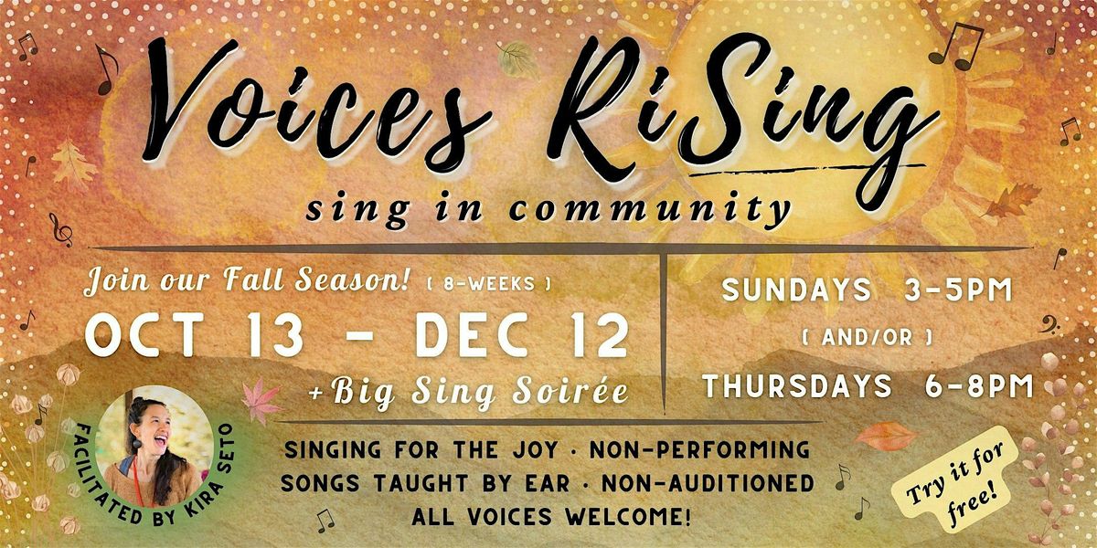 Voices Rising Fall Season '24