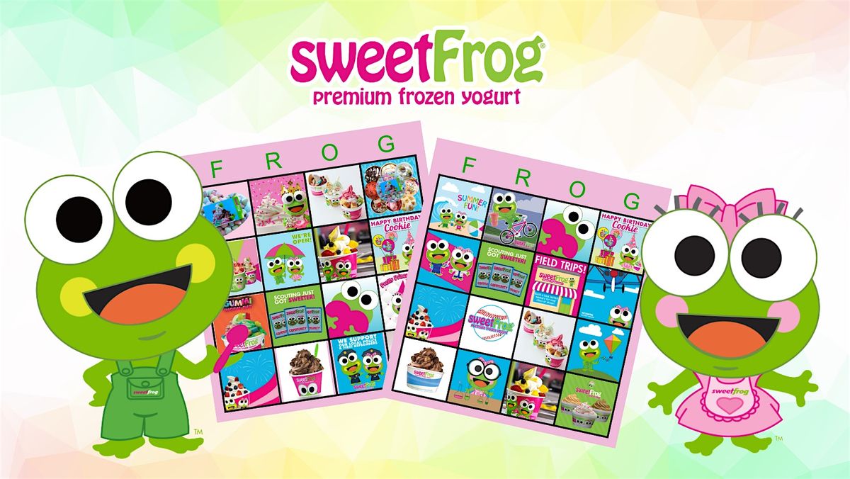 Picture Bingo at sweetFrog Victorville