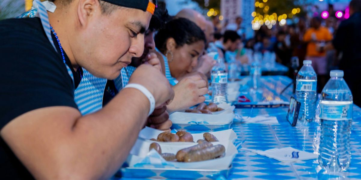 Oktoberfest: Bratwurst Eating Contest