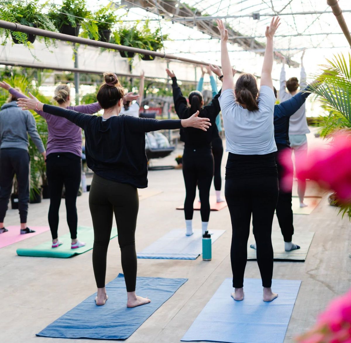 Green Yoga | Restore + Renew Yoga In The Greenhouse (Sun., Mar. 23 @ 9:30 AM)