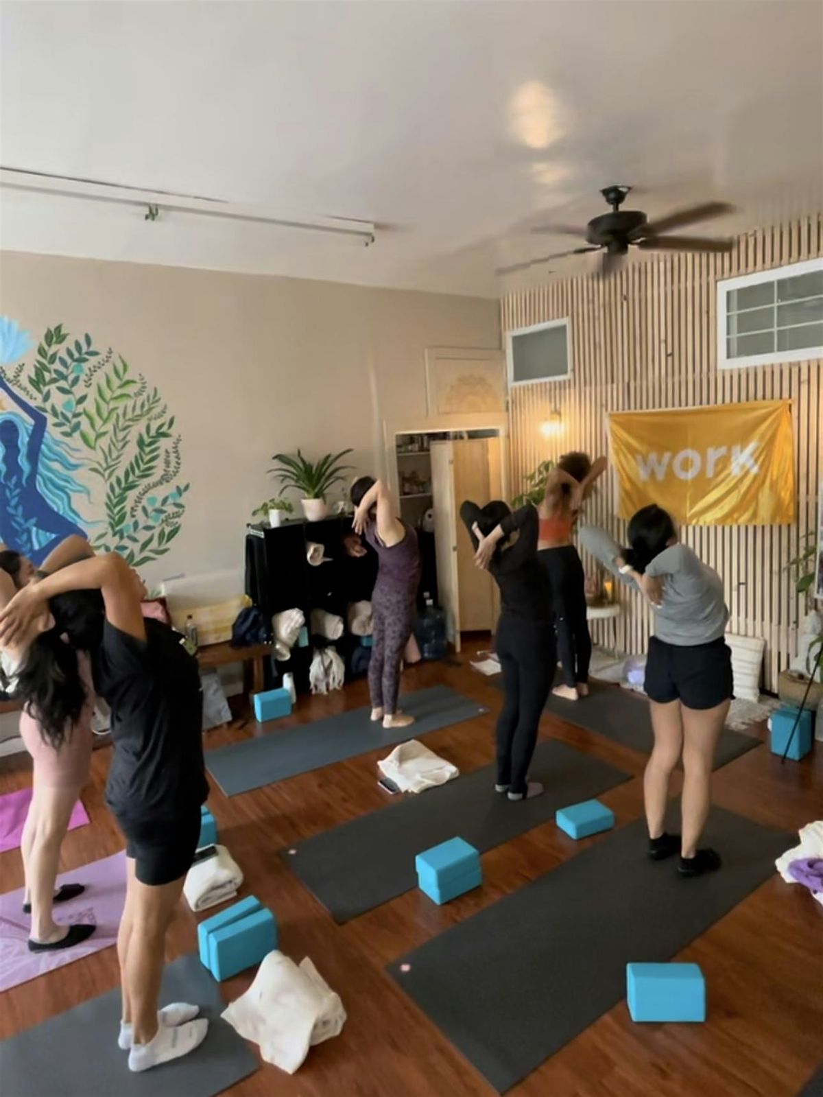 WORK + flow: yoga class benefiting Haiti