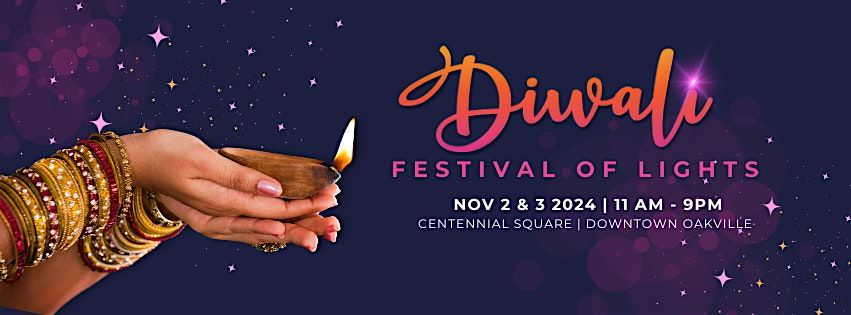 Diwali Festival of Light 2024 -Downtown Oakville