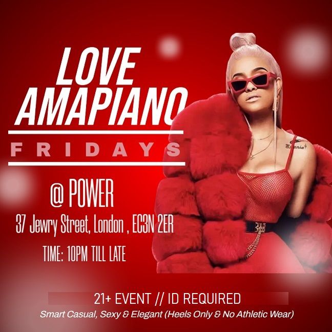 Love Amapiano &amp; Afrobeats :: Every Friday