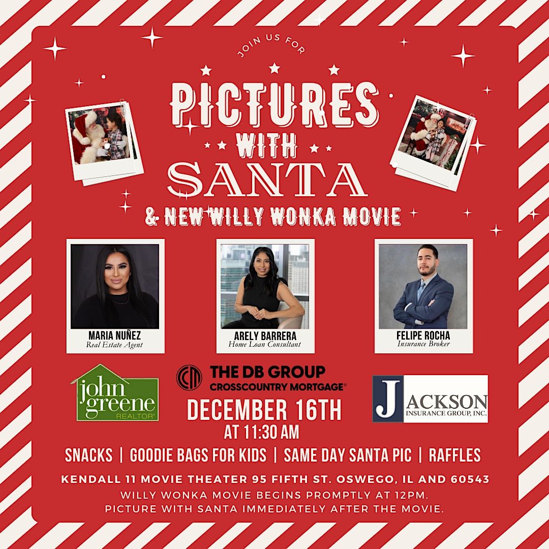 FREE WONKA MOVIE AND PICTURES WITH SANTA!, Classic Cinemas Kendall 11