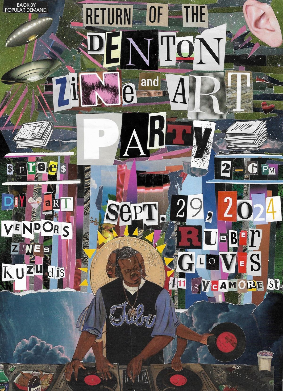 Denton Zine & Art Party - Zine Fest 2024