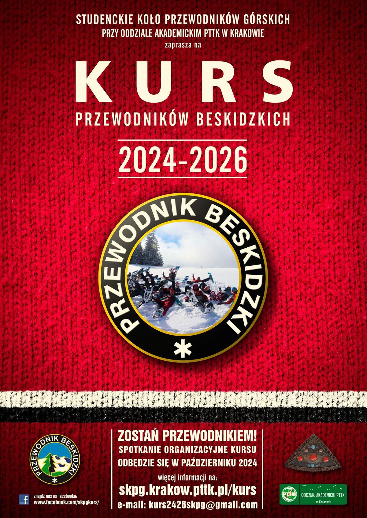 Spotkanie organizacyjne Kursu Przewodnik\u00f3w Beskidzkich 2024-2026