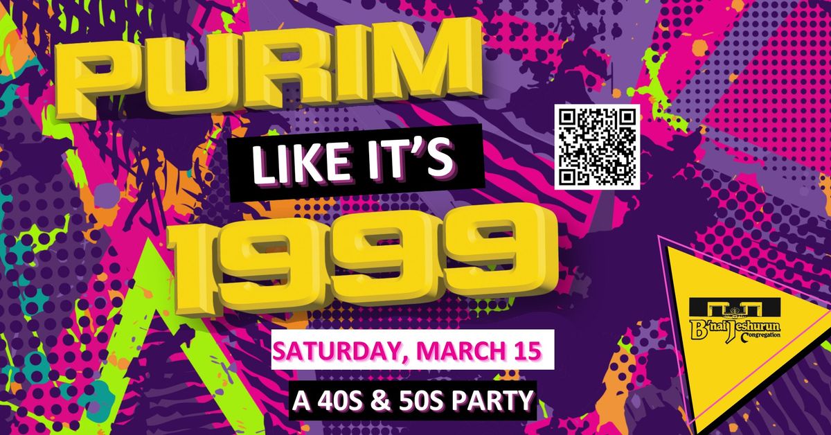 Purim Like it's 1999!