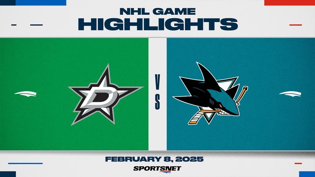 San Jose Sharks vs. Dallas Stars