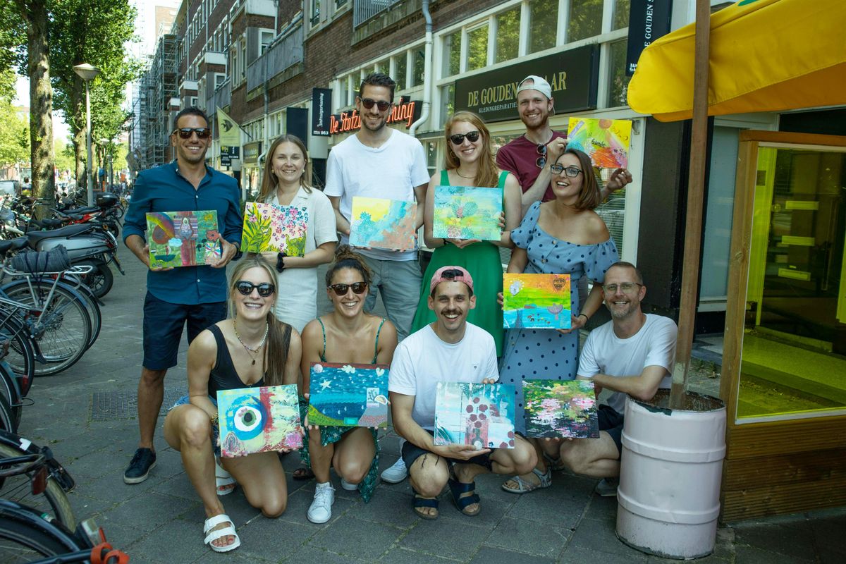 Paint and Sip Workshop For Couples and Besties