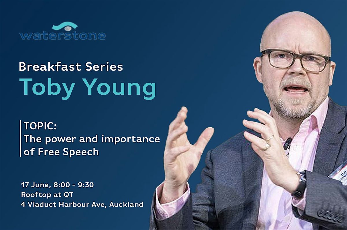 Breakfast series with Toby Young