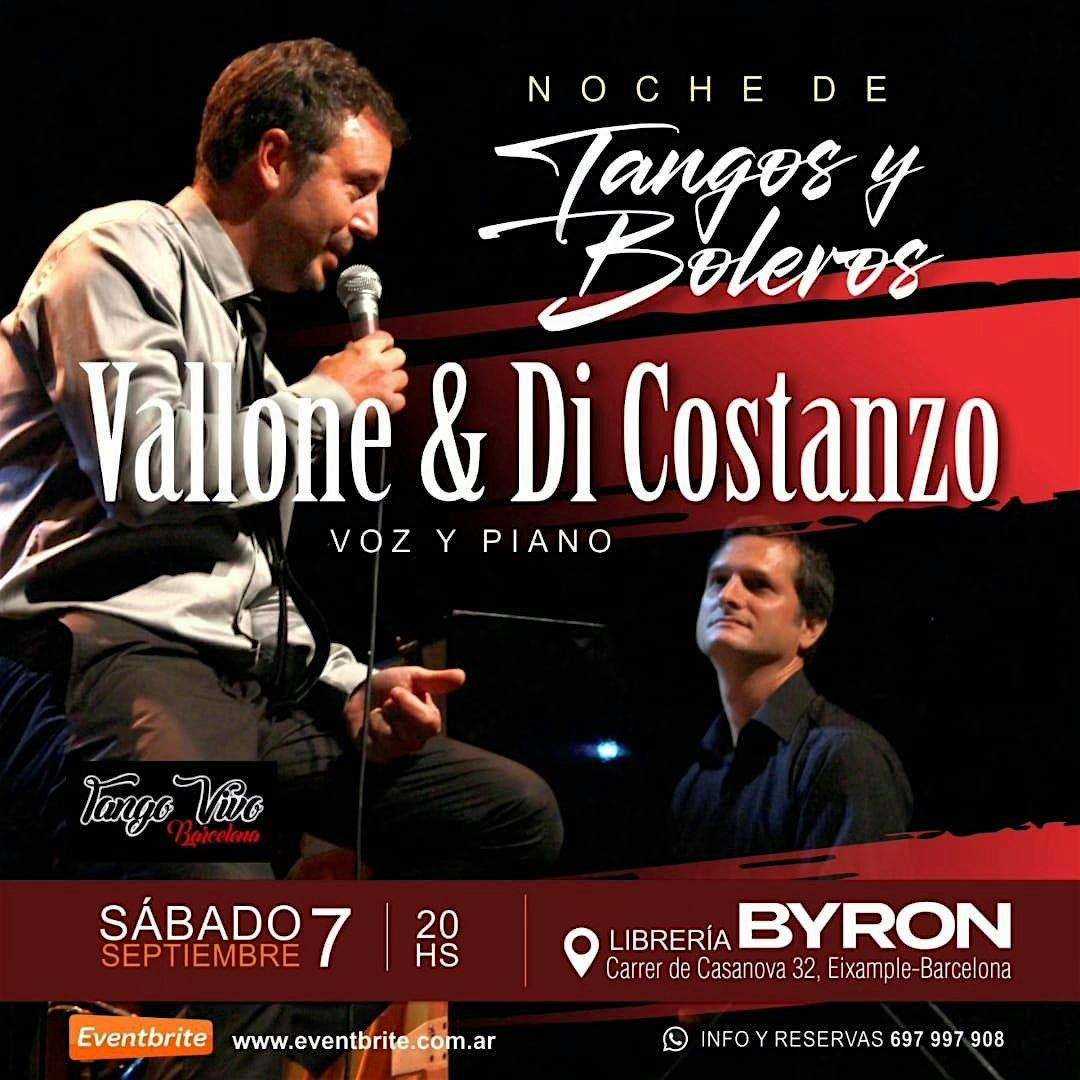 Noche de Tangos y Boleros: Vallone & Di Constanzo